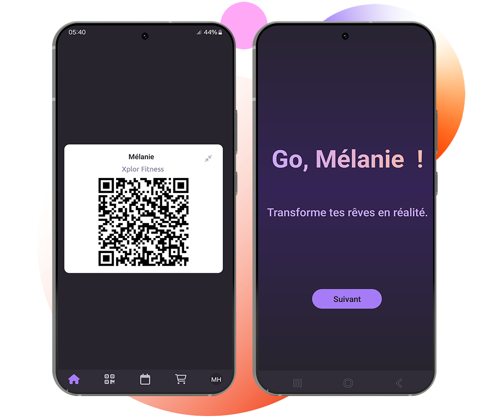 Contrôle d'accès salle de sport sécurisé par QR code dynamique